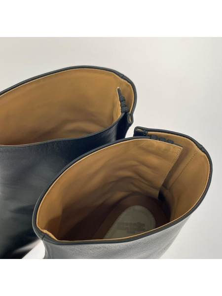 MAISON MARGIELA ブーツ TABI ANKLE BOOTS 39 BLK レザー