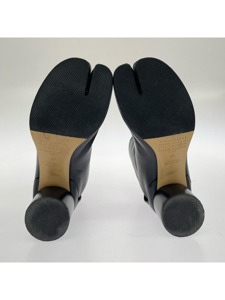 MAISON MARGIELA ブーツ TABI ANKLE BOOTS 39 BLK レザー