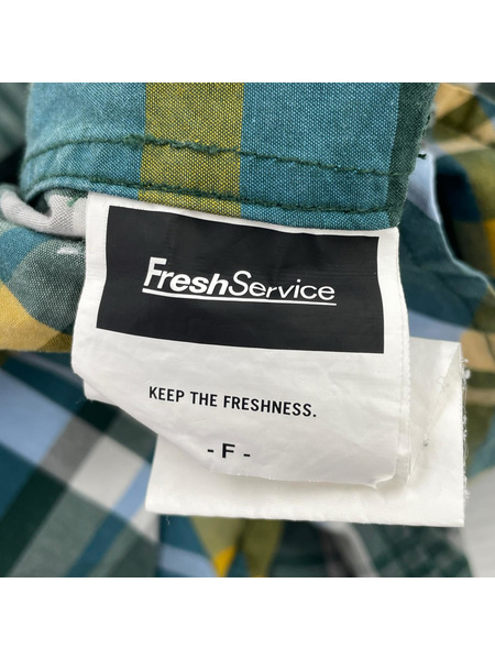 FreshService チェックシャツ