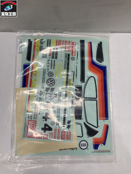 京商 1/10 ビートル オフロードレーサー 電動RC 箱に日焼けあり 開封パーツあり