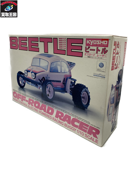 京商 1/10 ビートル オフロードレーサー 電動RC 箱に日焼けあり 開封パーツあり