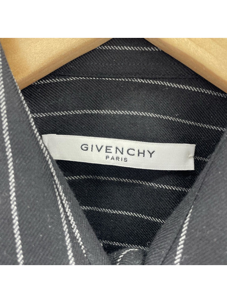 GIVENCHY 長袖シャツ 39/ストライプ/15W 6207 169