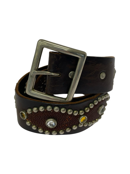 HTC ソノ他 オーバーレイピーナッツスタッズベルト 34