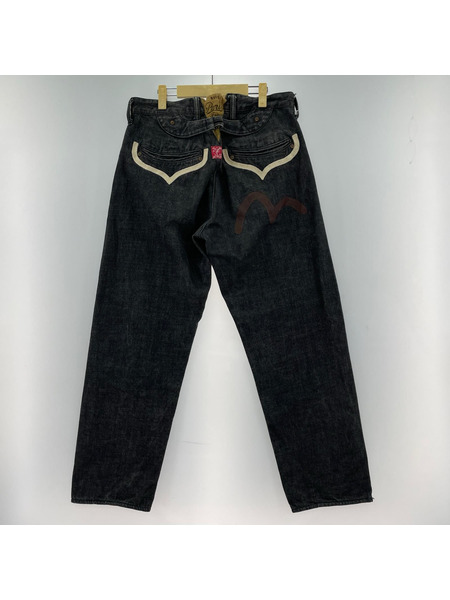 EVISU デニム・ジーンズ paris france clinch bucle セルヴィッチ w34×35