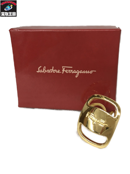 Salvatore Ferragamo スカーフリング ゴールド[値下]