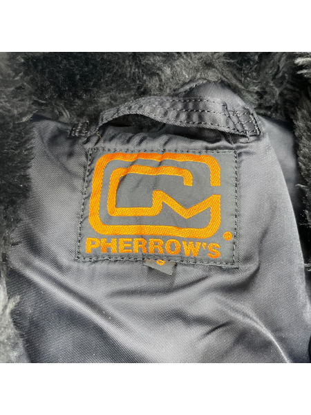 Pherrow's N-3Bジャケット/黒/S[値下]