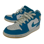 NIKE スニーカー Air Jordan 1 Mid Aqua/23.5㎝