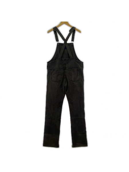 Celt and Cobra ヘリンボーンオーバーオール XS チャコール