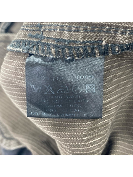 Celt and Cobra ヘリンボーンオーバーオール XS チャコール