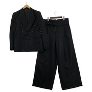 GROSGRAIN DOUBLE-BREASTED STRIPED JACKET セットアップ 2