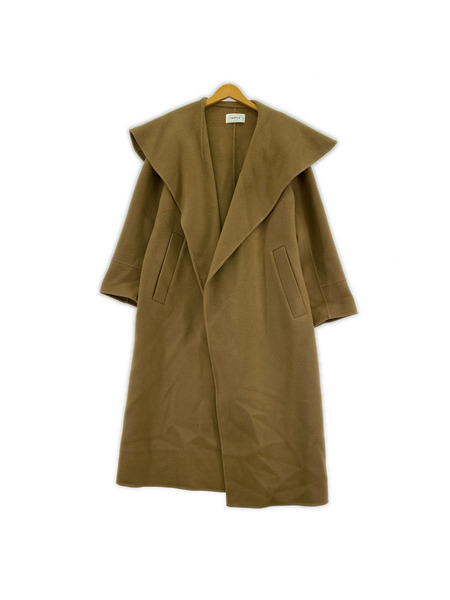 FRAY I.D ソノ他 ビッグカラーリバーロングコート 1 BRW