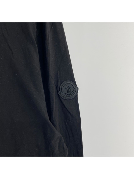 MONCLER 長袖Tシャツ・カットソー Logo L/S Tee BLK L