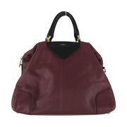 FURLA ショルダーバッグ 2WAY バッグ 赤紫
