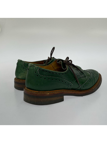 TRICKER'S TOMORROWLAND ウイングチップ 緑(8)