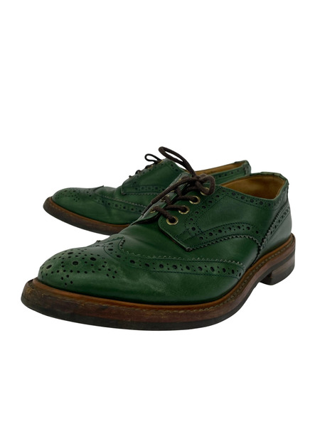 TRICKER'S TOMORROWLAND ウイングチップ 緑(8)
