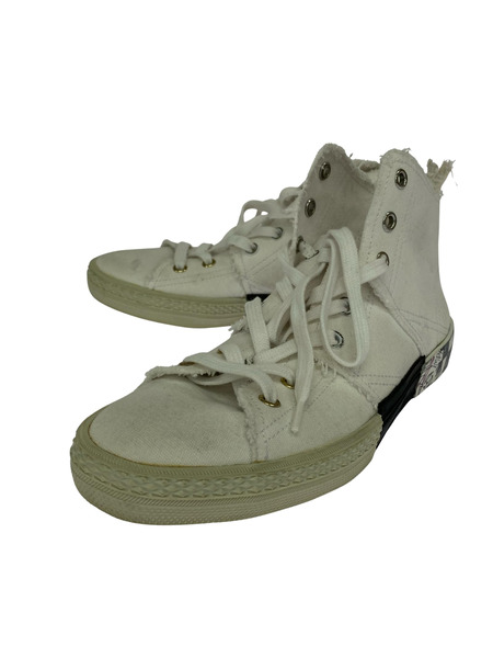 MAISON MARGIELA スニーカー キャンバス リメイク ハイカット(36)
