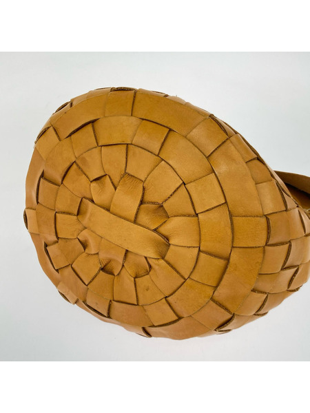 ショルダーバッグ zucchero filato レザー 2WAY バッグ 茶[値下]