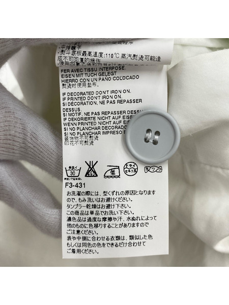 Maison Margiela MM6 ツータック ショートパンツ 白 36 S32MU0067 S42428