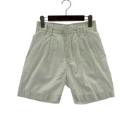 Maison Margiela MM6 ツータック ショートパンツ 白 36 S32MU0067 S42428