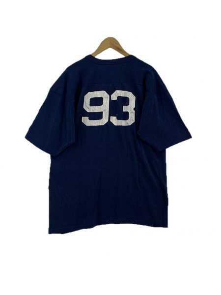 80s champion jersey football tee ネイビー XL