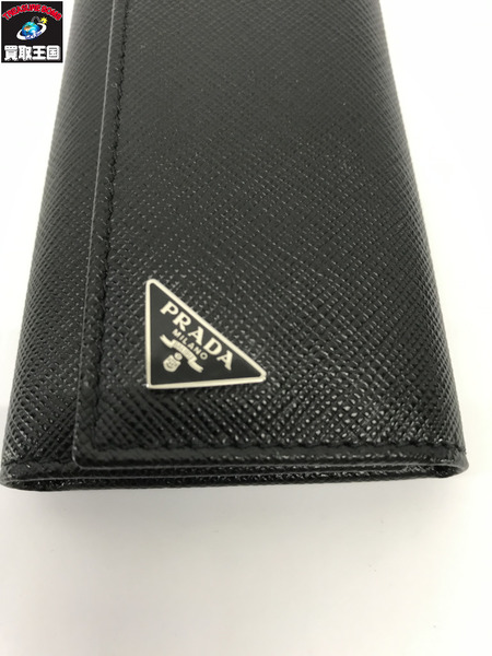 PRADA キーケース・キーリング 6連 サフィアーノレザー