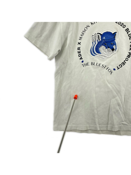 MAISON KITSUNE 半袖Tシャツ・カットソー ×ADER ERROR/WHT