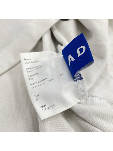 MAISON KITSUNE 半袖Tシャツ・カットソー ×ADER ERROR/WHT