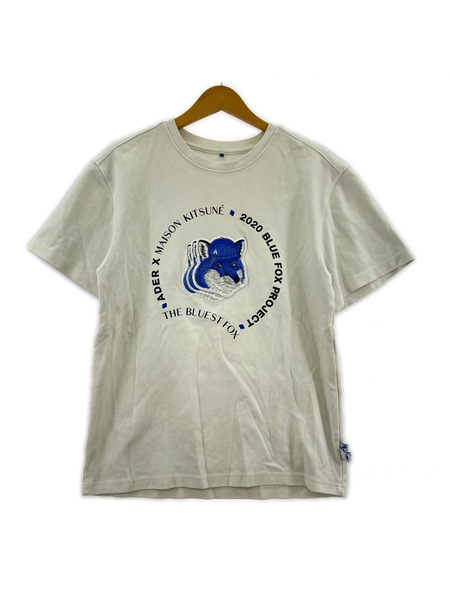 MAISON KITSUNE 半袖Tシャツ・カットソー ×ADER ERROR/WHT