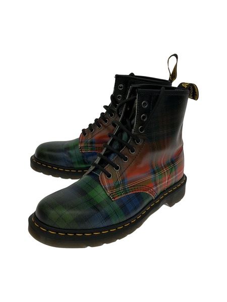 Dr.Martens 1460 TARTAN 8ホールブーツ (UK8)