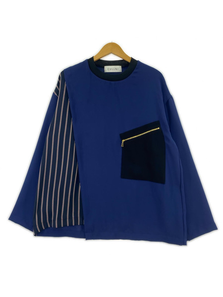 CULLNI 長袖Tシャツ・カットソー 22SS アシンメトリースリットL/Sカットソー