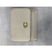 コンパクトウォレット COACH ミラ スモール フラップ ウォレット アイボリー