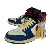 NIKE スニーカー AIR JORDAN 1 UNION NRG STORM BLUE 27.5cm