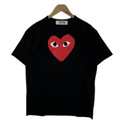 PLAY COMME des GARCONS ビッグハートTee L 黒