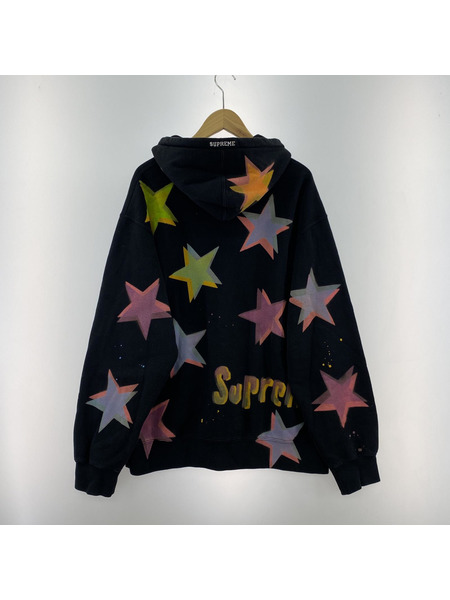 Supreme 21SS GONZ STARS HOODED SWEATSHIRT BLK L