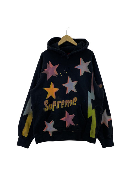 Supreme 21SS GONZ STARS HOODED SWEATSHIRT BLK L