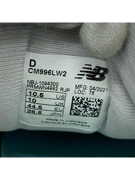 NEW BALANCE スニーカー CM996LW2 ピンク (28.5)