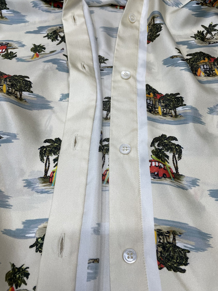 Bottega Veneta 総柄シルクシャツ 36 564974 VF201