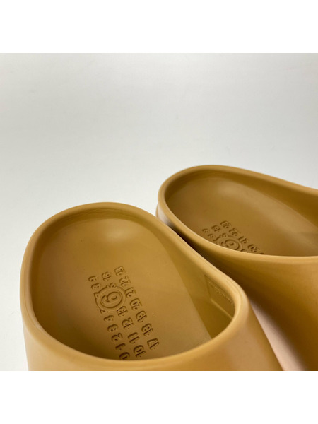 MM6 シューズ アナトミック クロッグ SLIPPER BROWN SIZE: 34-38