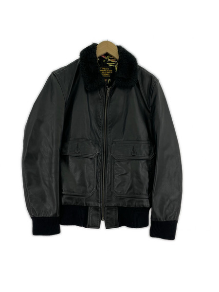 Supreme レザージャケット × Schott A-2 レザーフライトジャケット