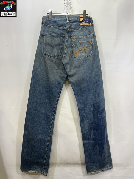 LEVI'S VINTAGE CLOTHING デニム・ジーンズ ×Futura 00s 66501 日本製復刻 W30