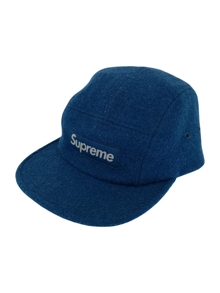 Supreme×HARRIS TWEED CAMP ブルー