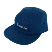 Supreme×HARRIS TWEED CAMP ブルー