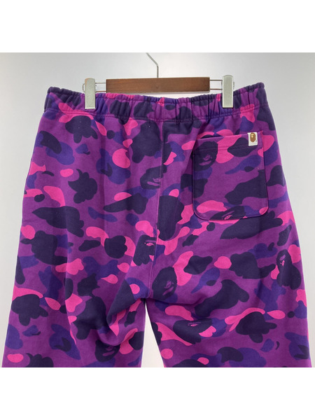 A BATHING APE Color Camo Sweat Pant PPL L