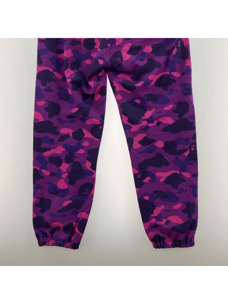 A BATHING APE Color Camo Sweat Pant PPL L