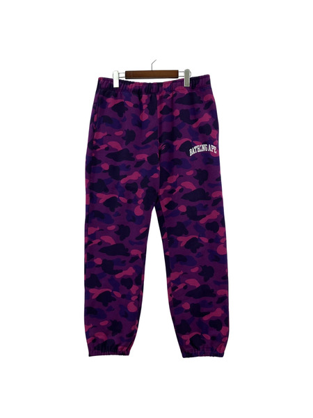 A BATHING APE Color Camo Sweat Pant PPL L