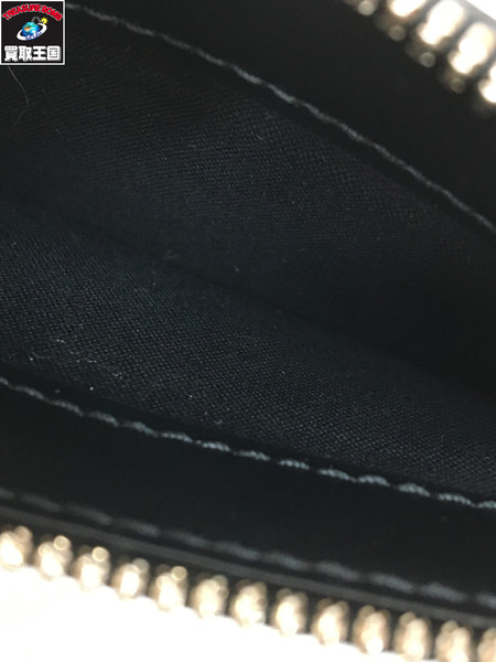 ショルダーバッグ ネイビーカバス　千鳥柄　XS