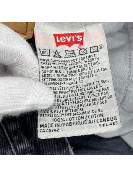 Levi's デニム・ジーンズ 90s 501 ブラックデニム 黒