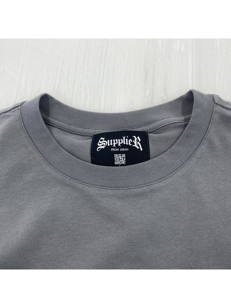 Supplier S/S TEE グレー