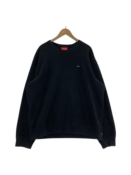 Supreme 18AW Small Box Crewneck Polartec ブラック (XL)