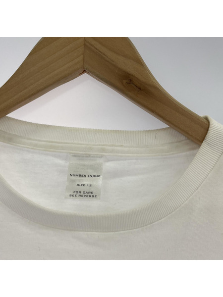NUMBER (N)INE 半袖Tシャツ・カットソー 02SS Modern Age期 Tシャツ(2) ホワイト
